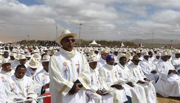 PAPAL VISIT MOZAMBIQUE MADAGASCAR MAURITIUS