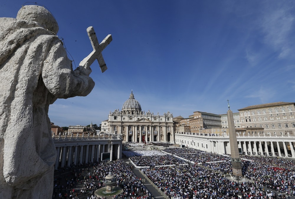 POPE CANONIZATION SAINTS VATICAN