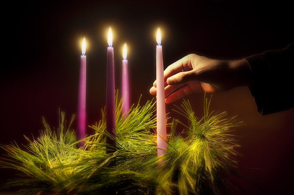 ADVENT WREATH CANDLES