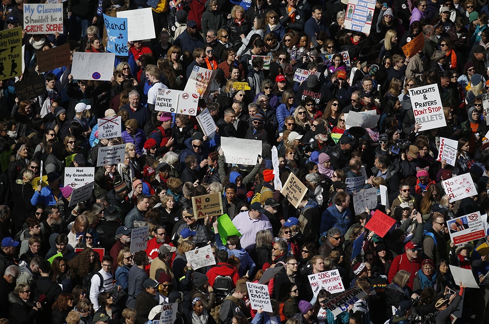 GUN CONTROL RALLY MARCH WASHINGTON