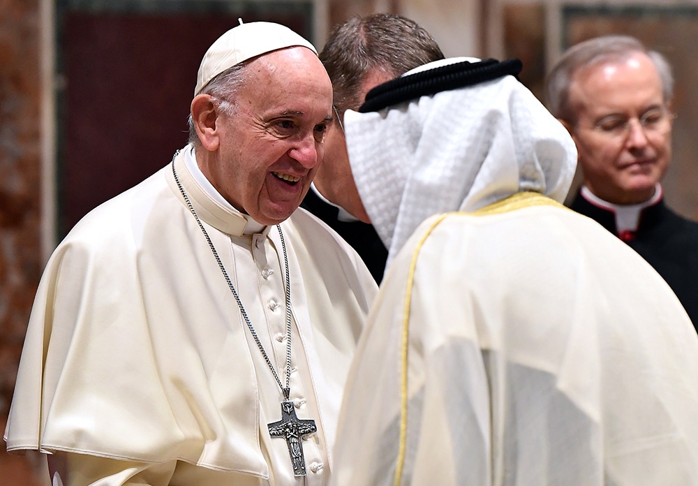 POPE MEETING DIPLOMATS