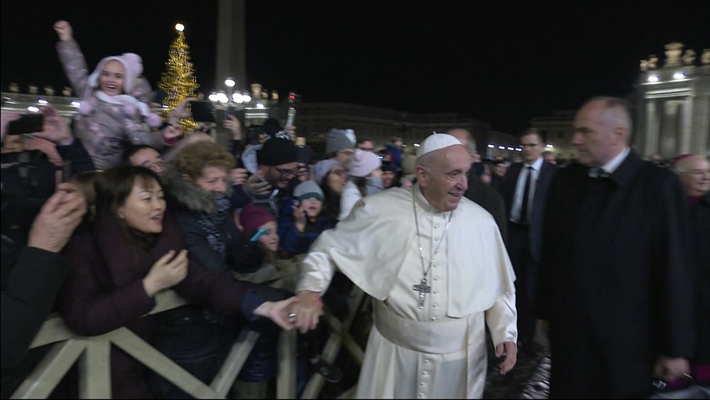 POPE INCIDENT NEW YEAR'S EVE
