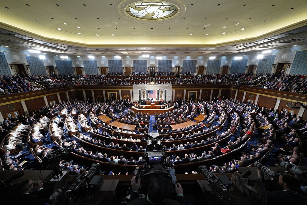 TRUMP STATE UNION WASHINGTON CAPITOL