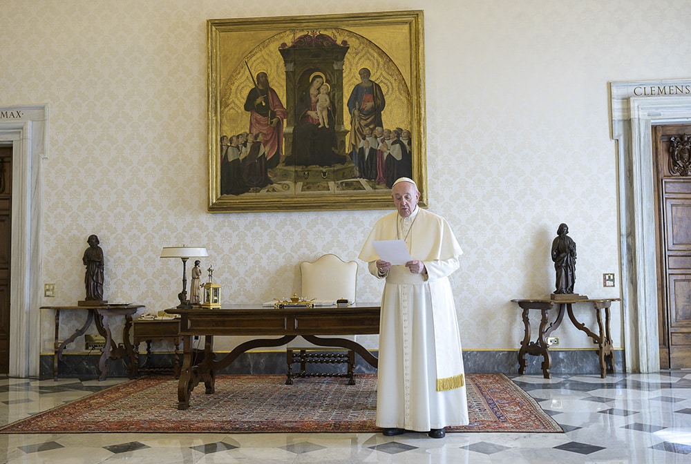 POPE LORD'S PRAYER GLOBAL