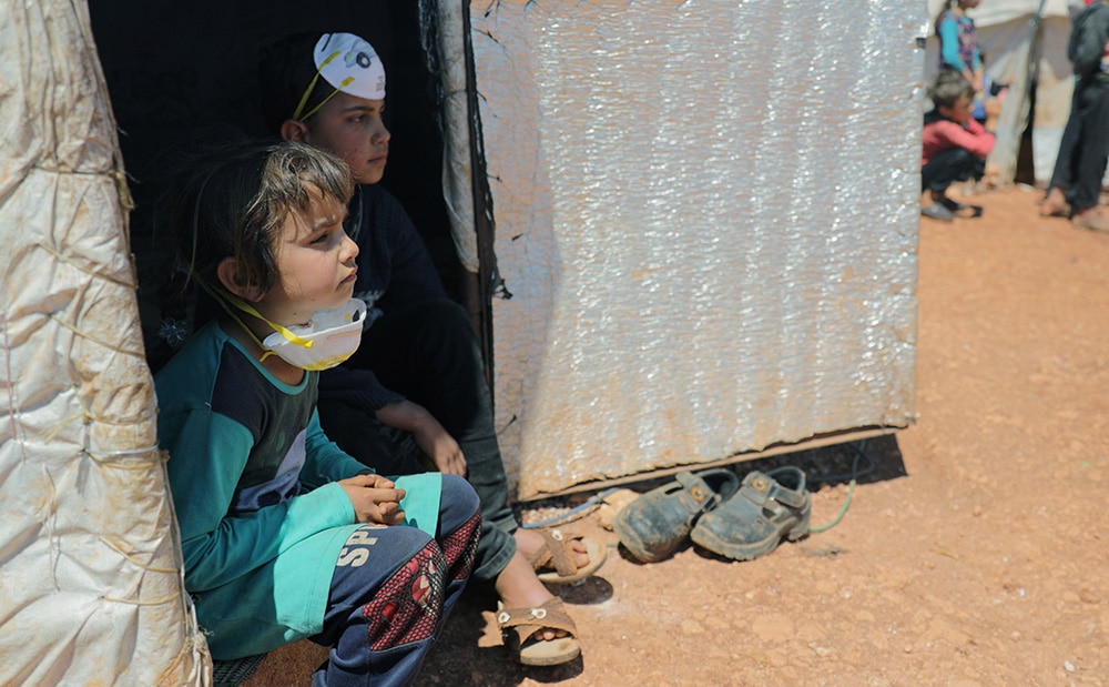 SYRIA DISPLACED CHILDREN COVID-19
