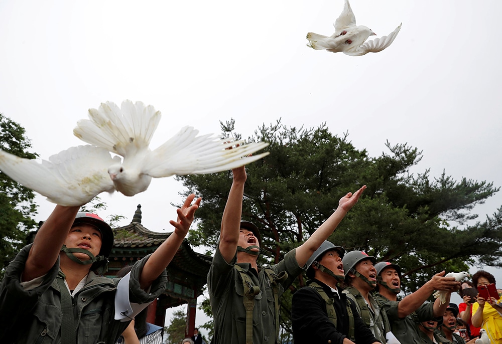 KOREAN WAR COMMEMORATE 70TH ANNIVERSARY