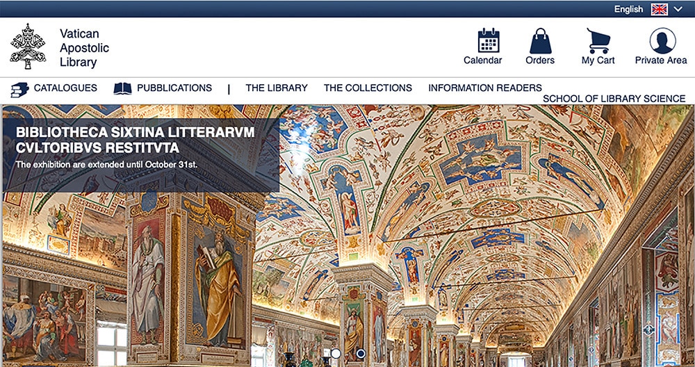 VATICAN LIBRARY WEBSITE