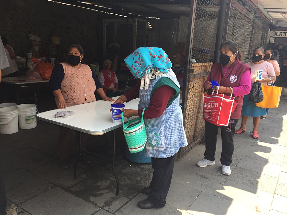 MEXICO SOUP KITCHEN COVID-19