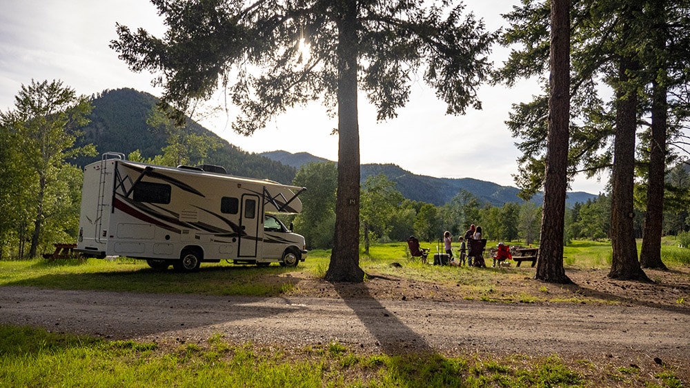 family camping