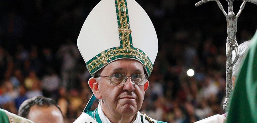 Pope Francis celebrates Mass at Madison Square Garden in New York