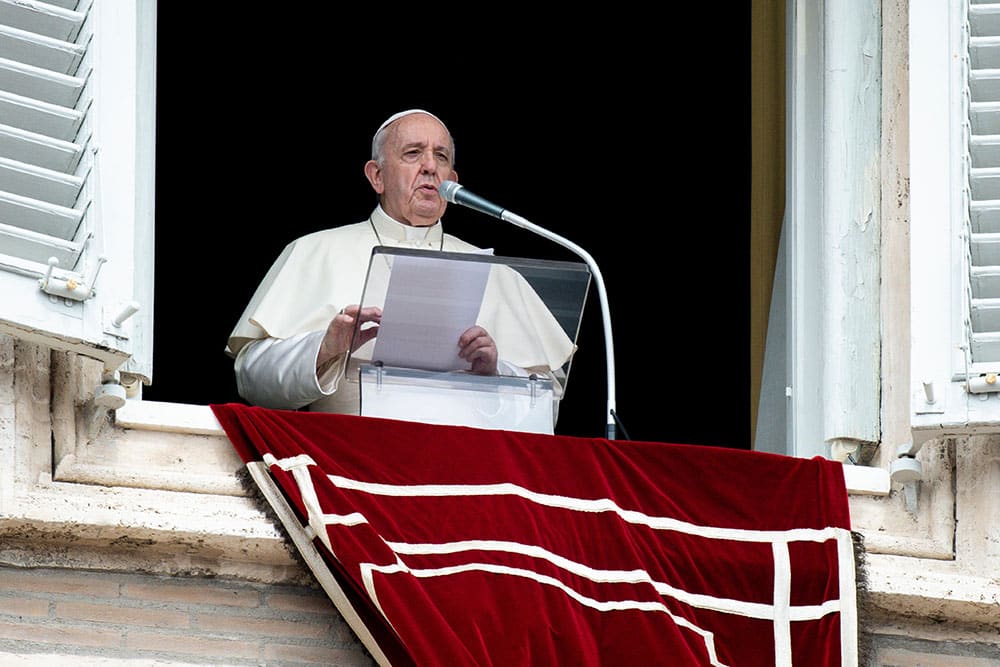 POPE SUNDAY ANGELUS VATICAN