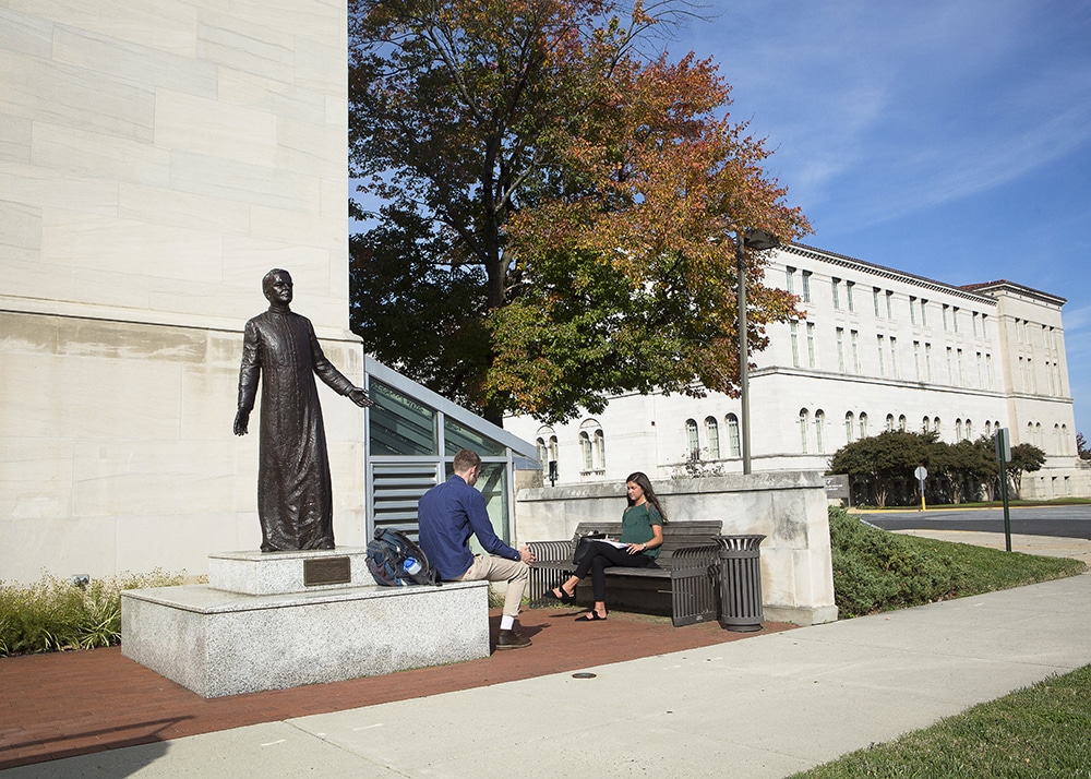 FATHER MICHAEL J. MCGIVNEY STATUE