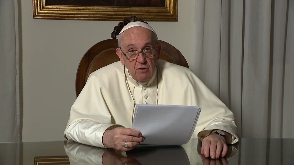 POPE VIDEO MESSAGE LATIN AMERICA
