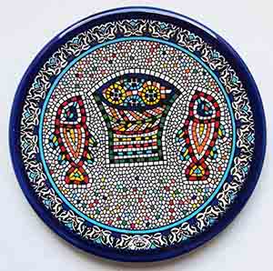 mosaic plate