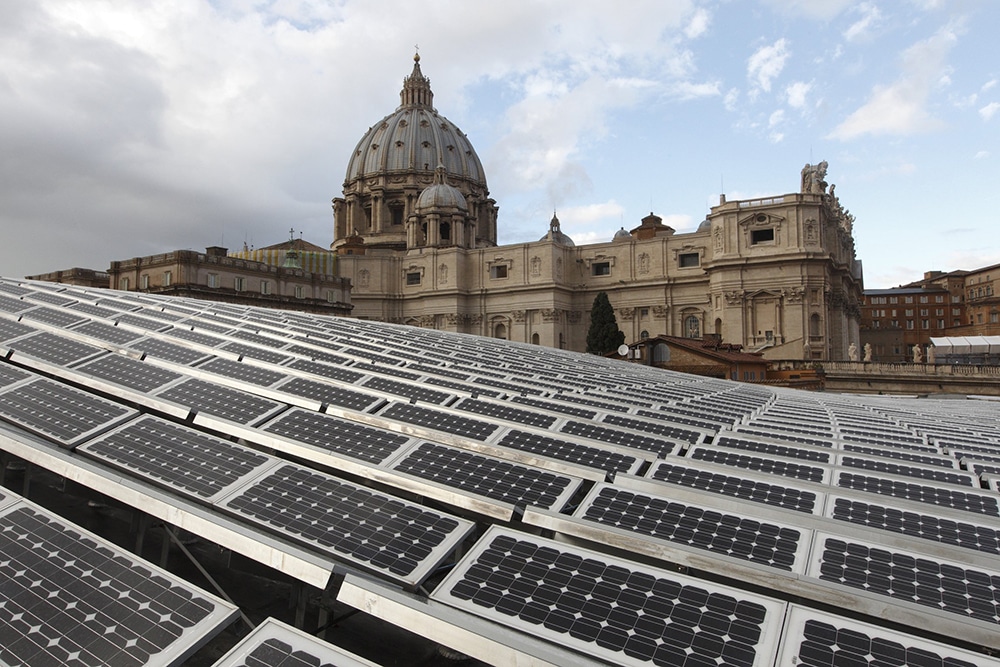 Vatican solar panels