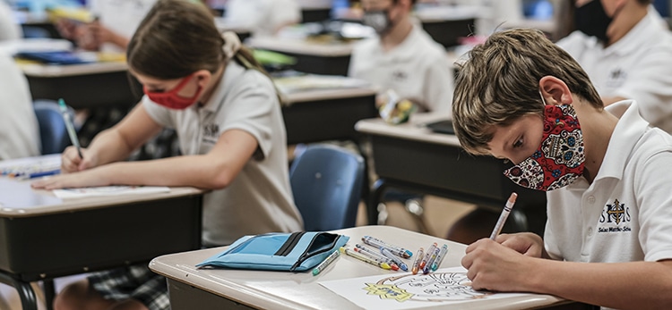 NEW CATHOLIC SCHOOL YEAR COVID-19