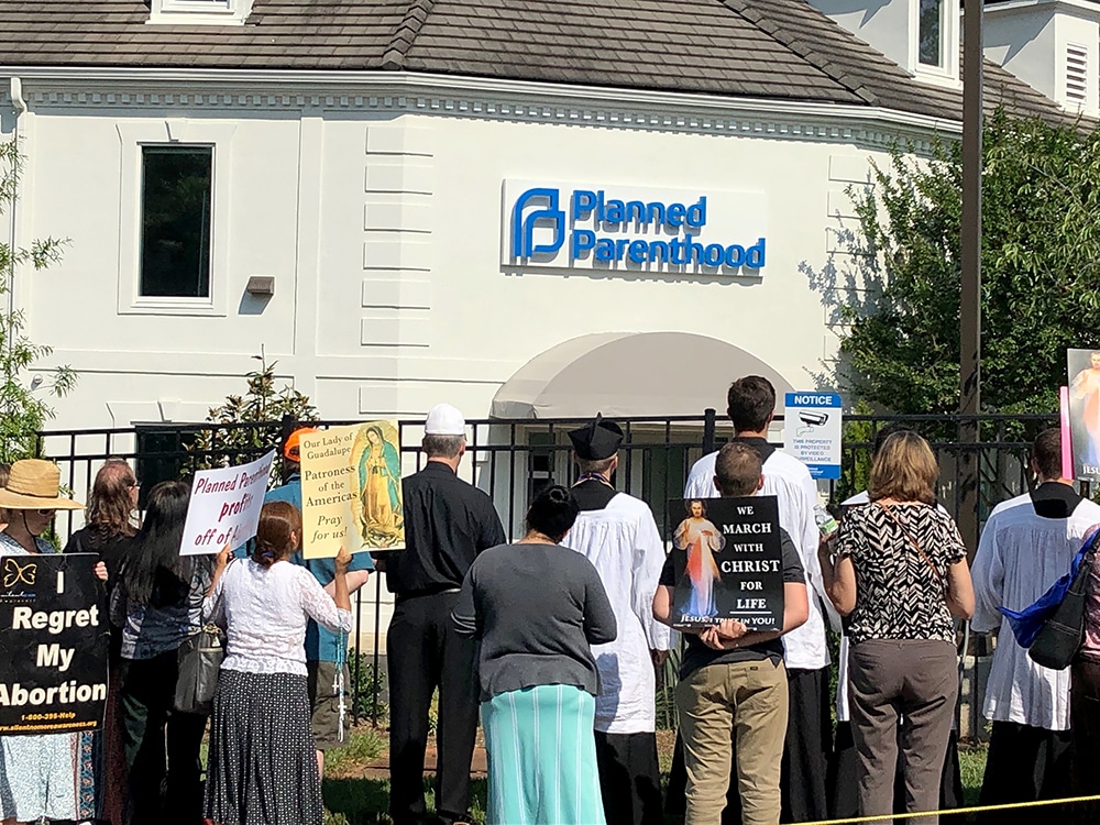 PROTEST PLANNED PARENTHOOD NORTH CAROLINA