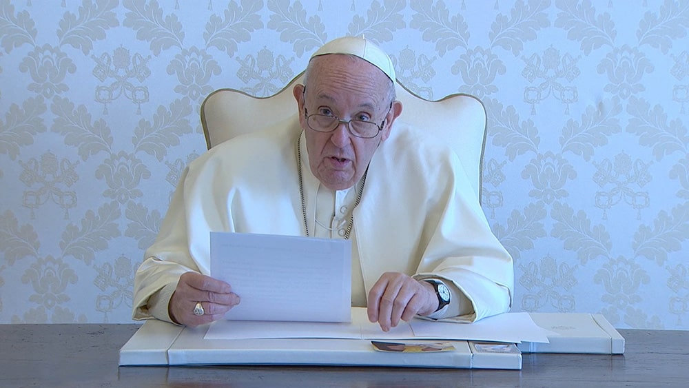 POPE MESSAGE CONFERENCE POLITICS PEOPLE
