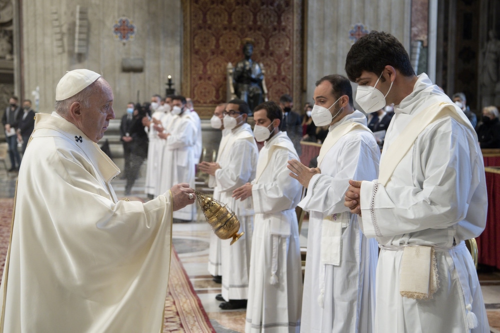 POPE ORDINATION PRIESTS