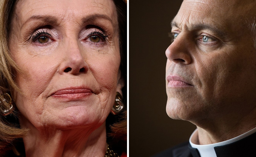 NANCY PELOSI AND ARCHBISHOP SALVATORE J. CORDILEONE