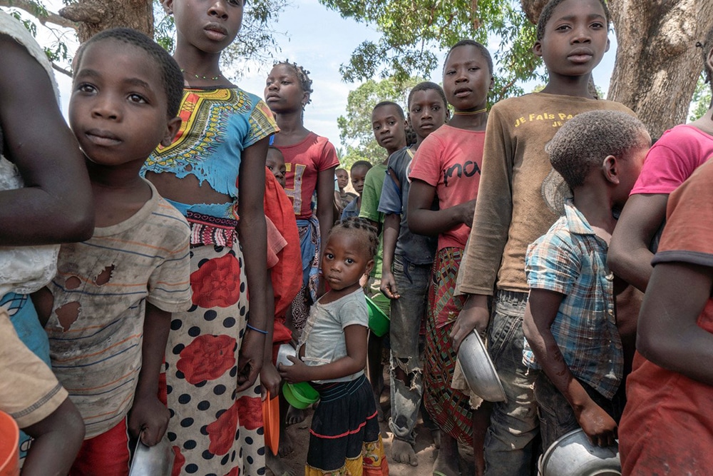 DISPLACED CAMP MOZAMBIQUE