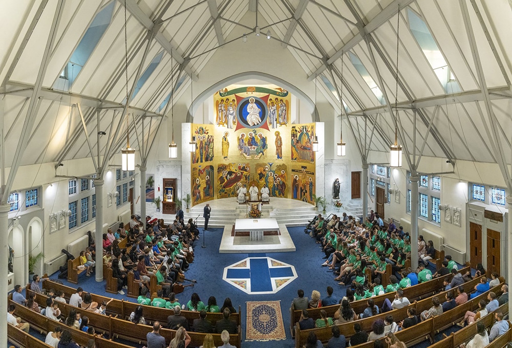 NEW YORK MURAL CHURCH RENOVATION