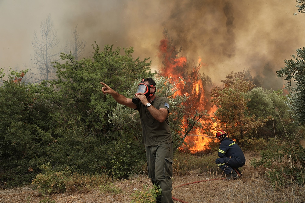 GREECE WILDFIRES