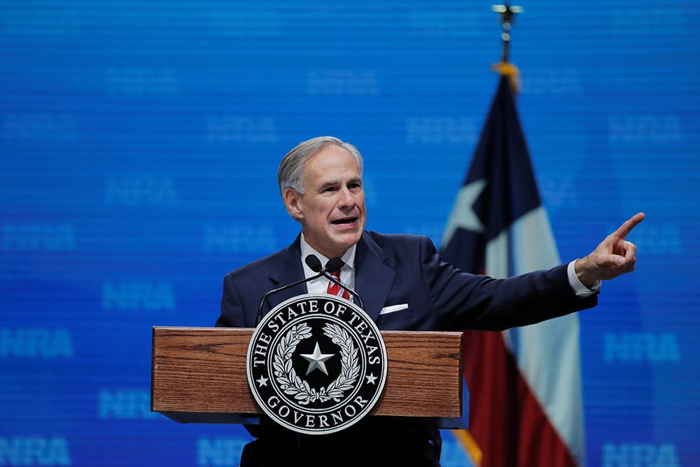 TEXAS GOVERNOR GREG ABBOTT