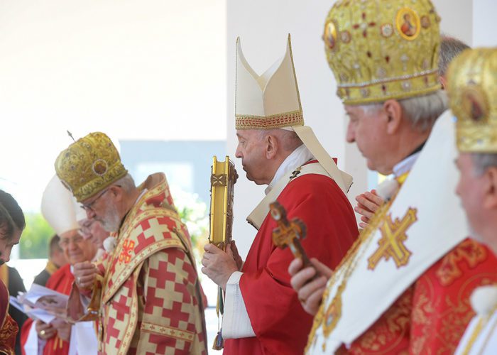 PAPAL TRIP HUNGARY SLOVAKIA