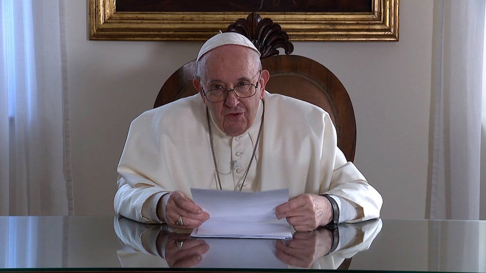 POPE MESSAGE YOUTH CLIMATE SEMINAR