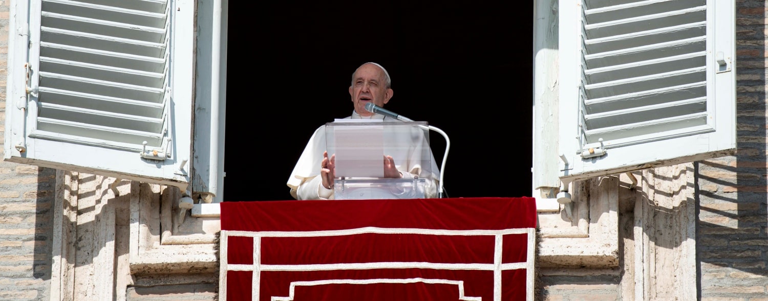 Pope Francis at Angelus