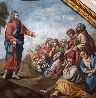Jesus and apostles