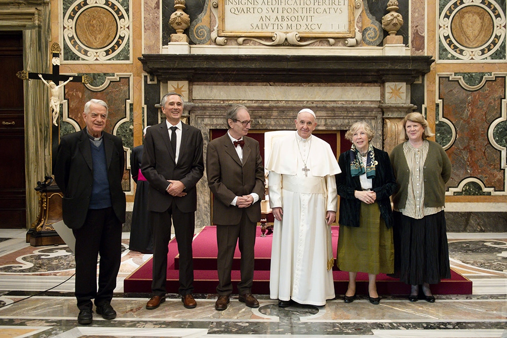 POPE PRESENTATION RATZINGER PRIZE