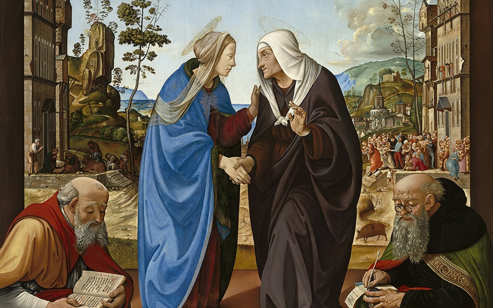 Opening the Word We are both Mary and Elizabeth at the Visitation