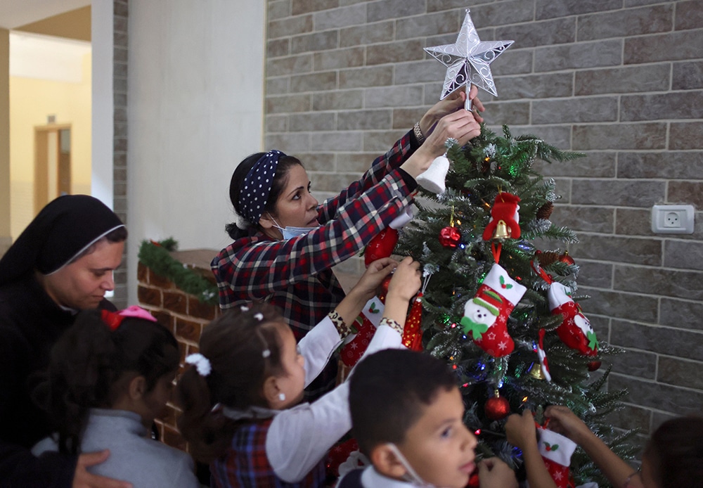 GAZA CHRISTMAS PREPARATION