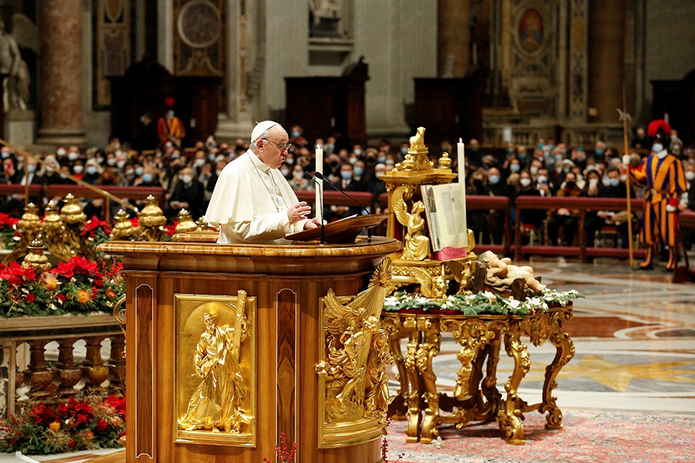 POPE VESPERS NEW YEAR'S EVE
