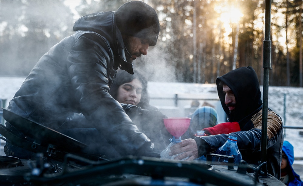 FILE MIGRANT CRISIS BELARUS POLAND