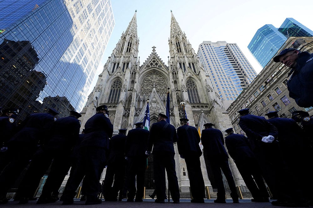 NEW YORK POLICE OFFICER WAKE