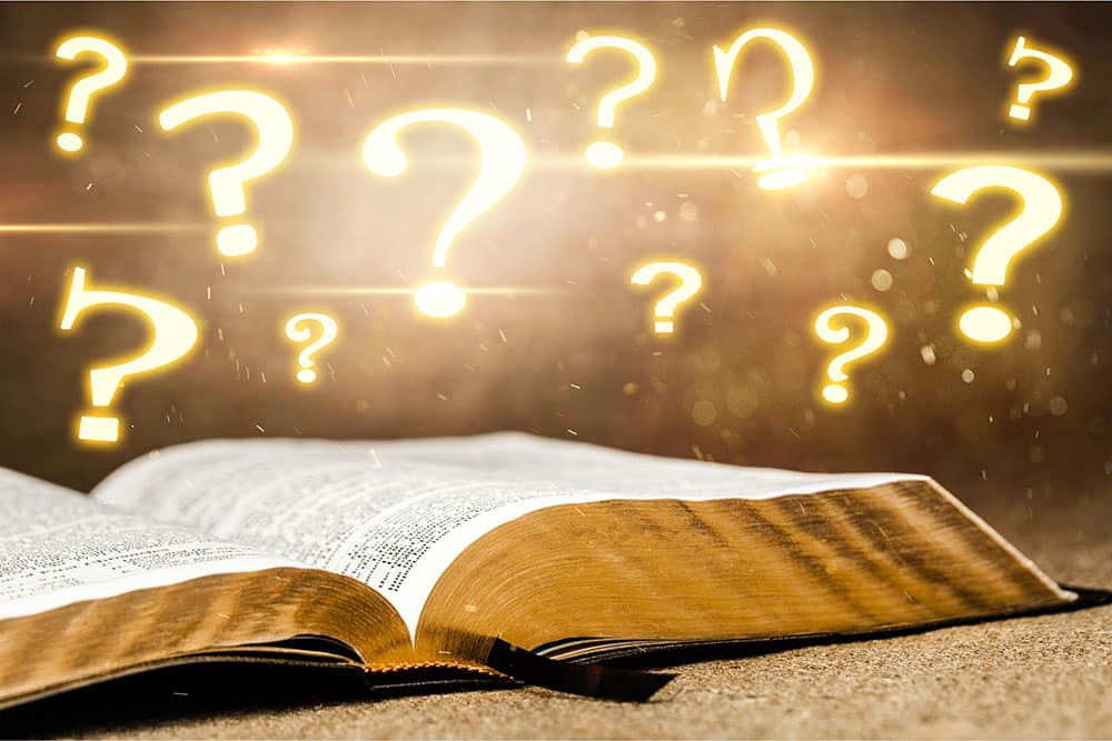 Bible and questions
