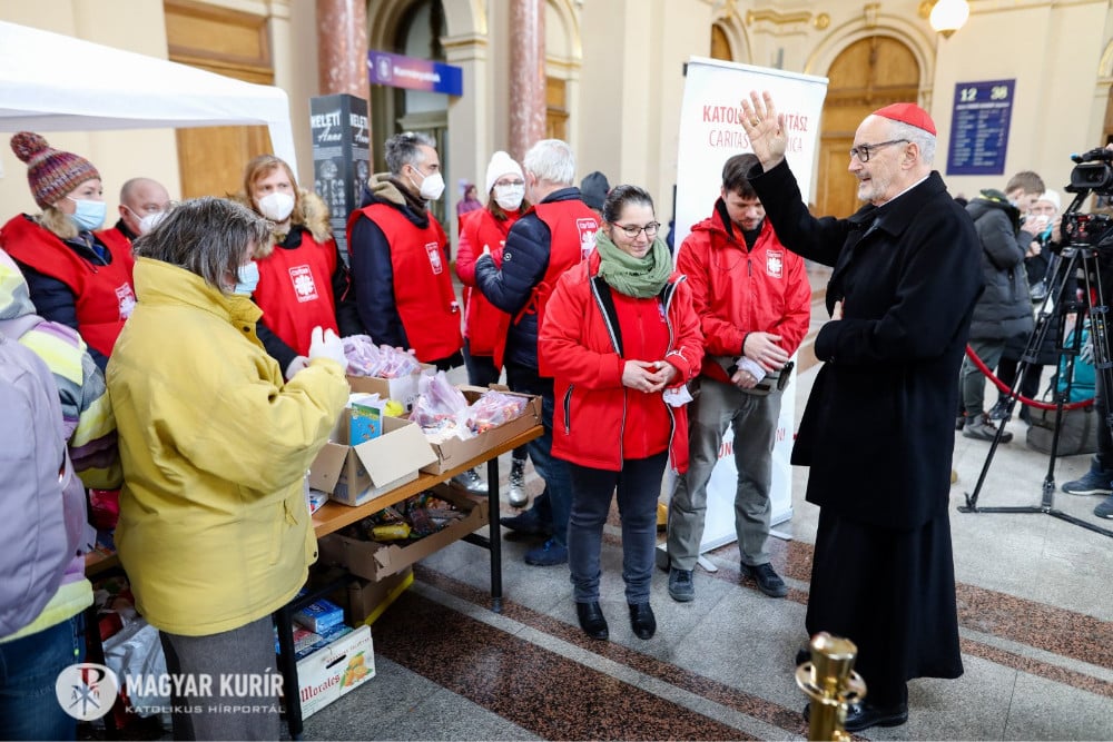 CARDINAL CZERNY REFUGEES HUNGARY