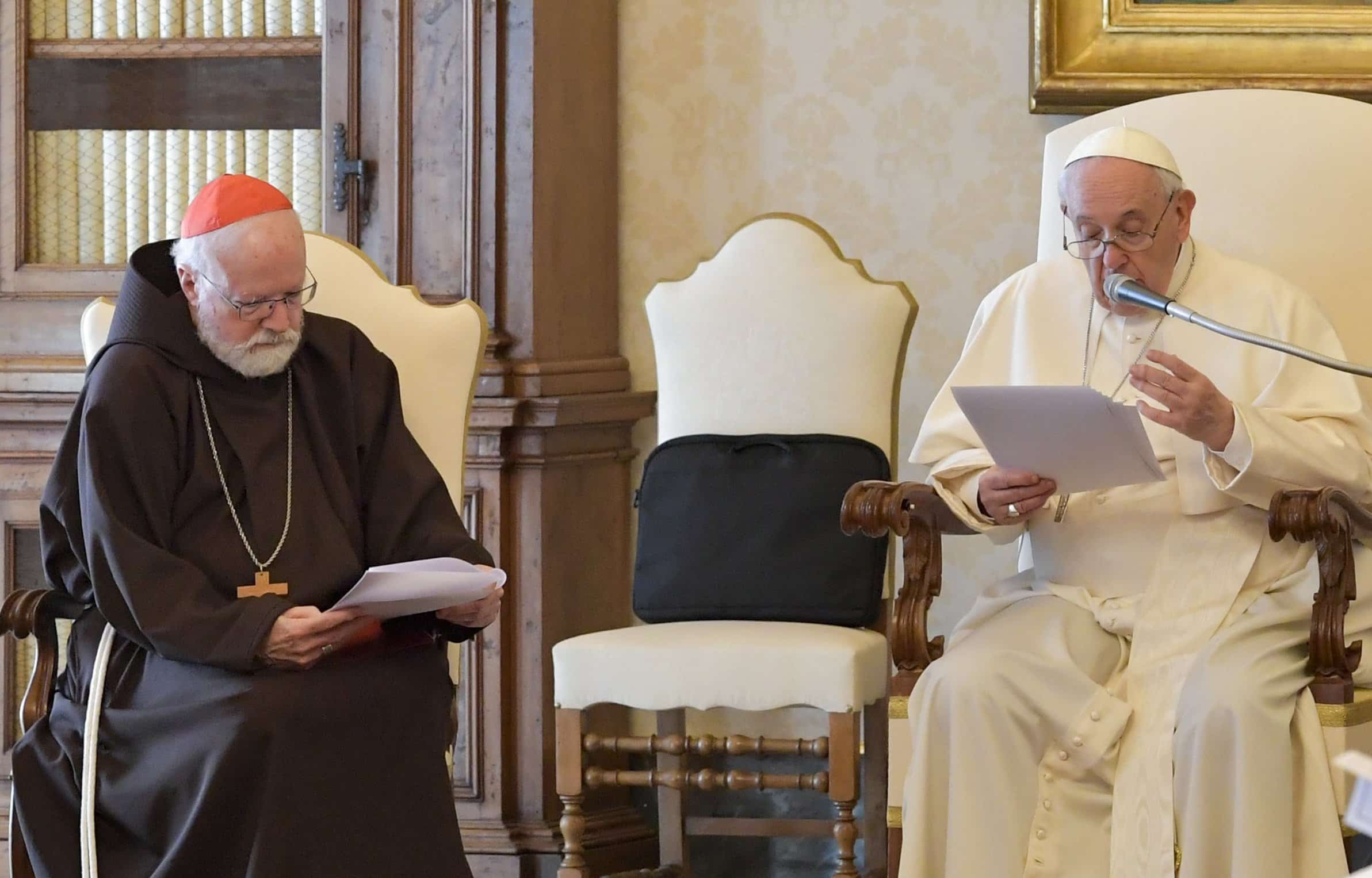 POPE MEETING PROTECTION MINORS