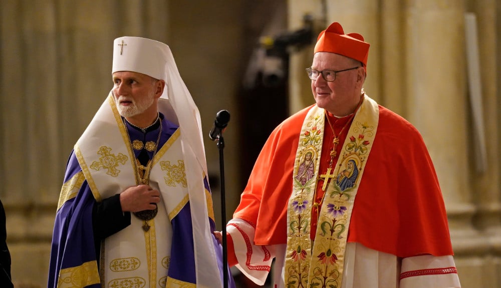 ARCHBISHOP BORYS GUDZIAK AND CARDINAL TIMOTHY M. DOLAN