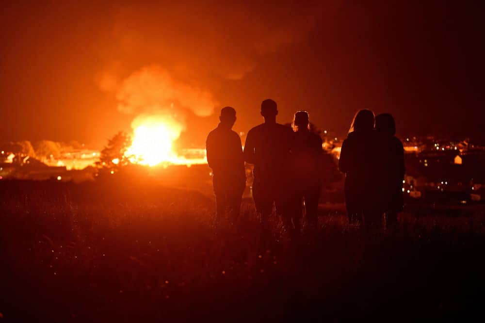 IRELAND BONFIRE