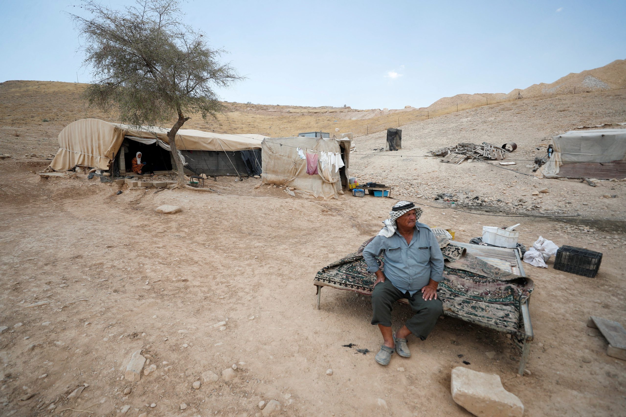 WEST BANK PALESTINIAN CAMP