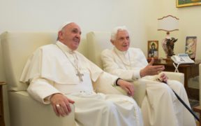 POPE FRANCIS RETIRED POPE BENEDICT
