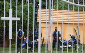 NICARAGUA BISHOP ÁLVAREZ POLICE