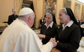 POPE CAPUCHIN SISTERS VATICAN