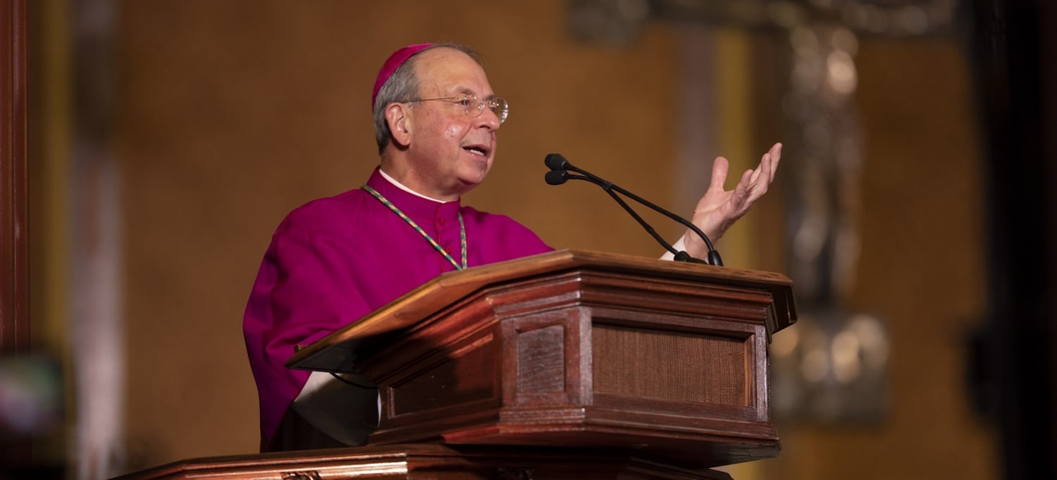 Baltimore Archbishop William E. Lori is seen in this Oct. 30, 2020, file photo. (CNS photo/courtesy Knights of Columbus)