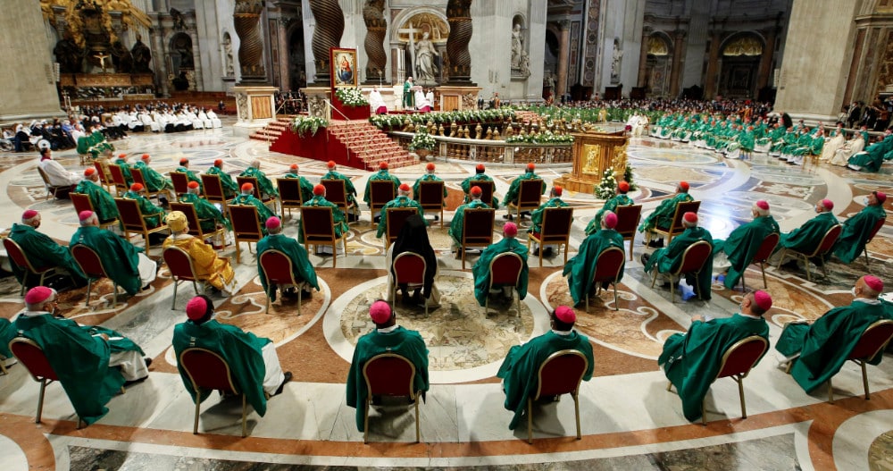 POPE SYNOD MASS