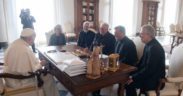 POPE MEETING SYNOD BISHOPS